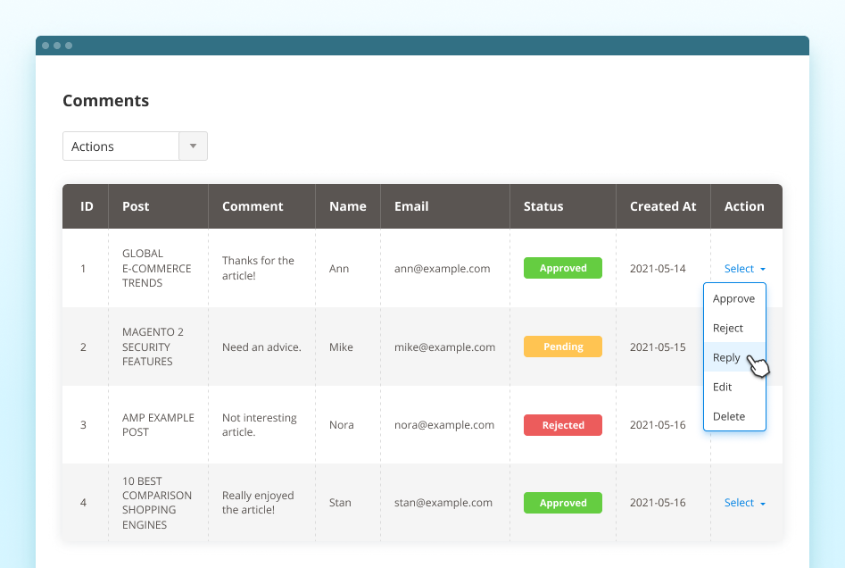 magento forum extension