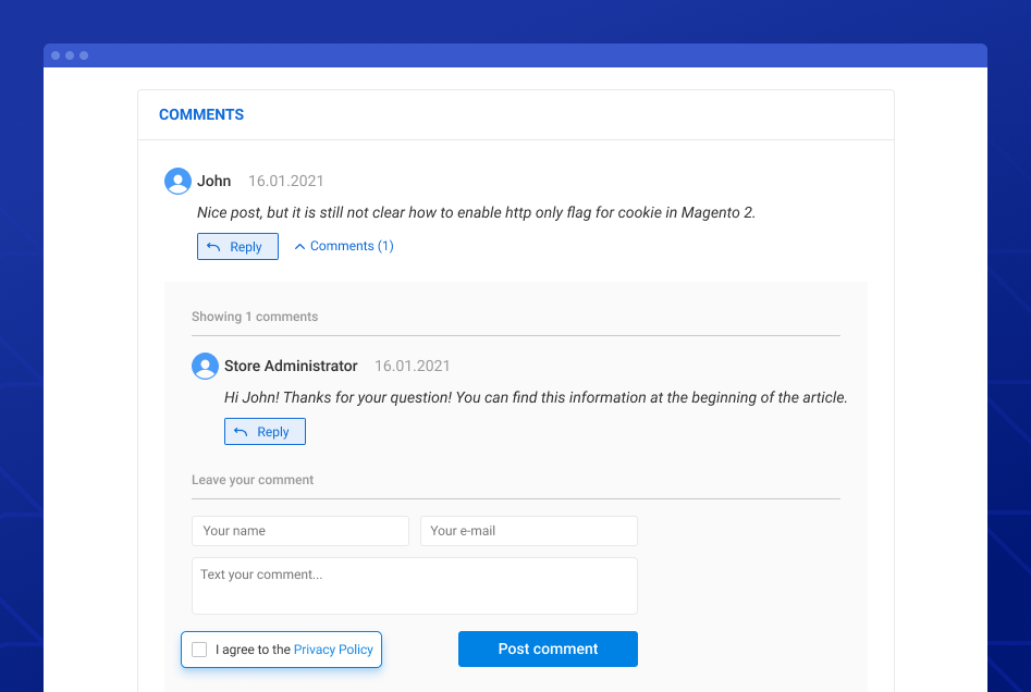 gdpr consent log