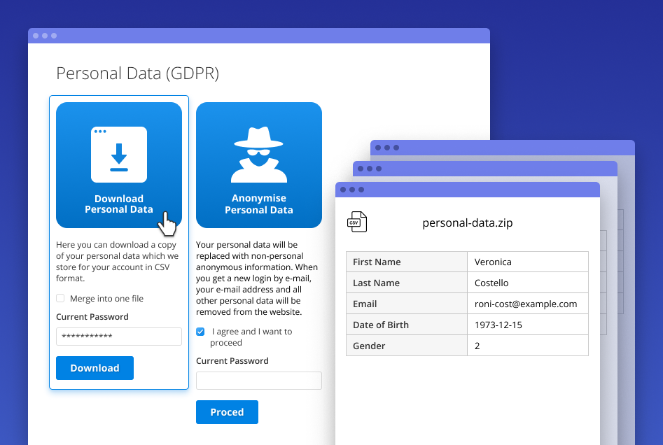 magento 2 gdpr