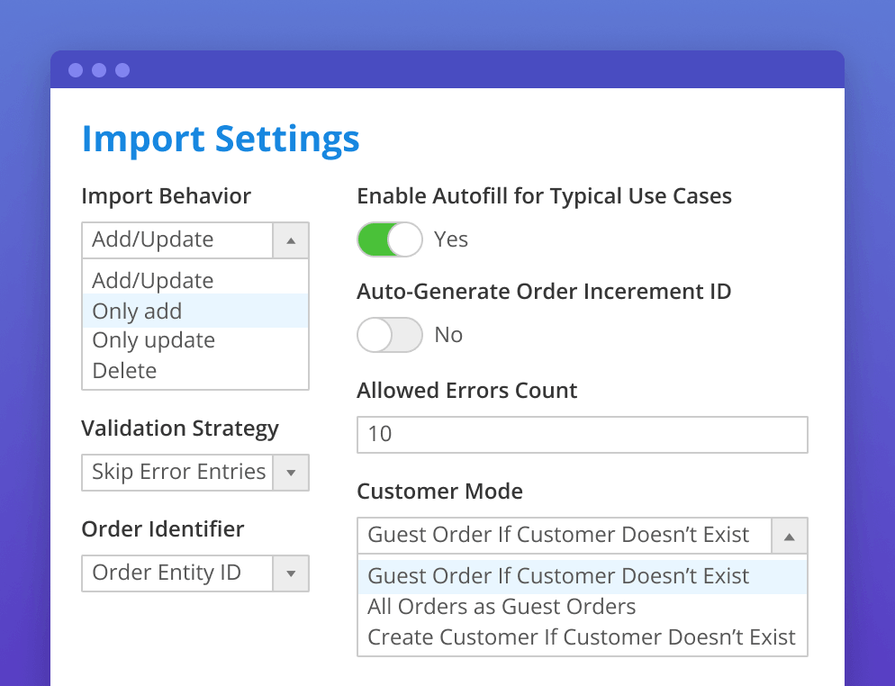 description-import-orders-import-settings