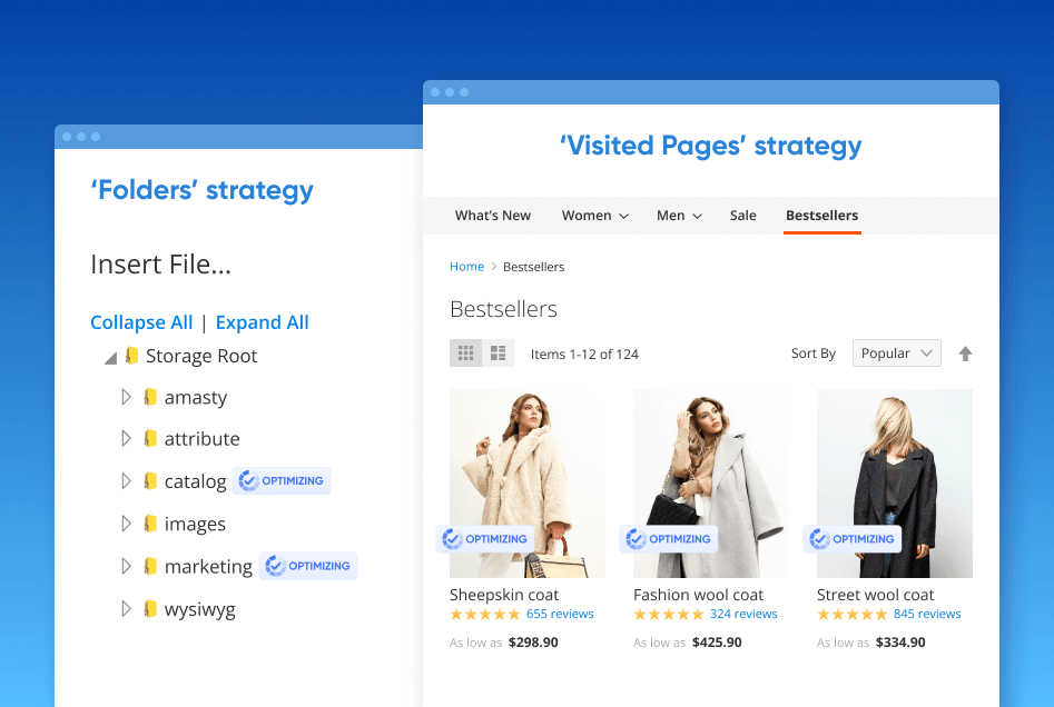choose optimization strategy magento 2 smart image optimization