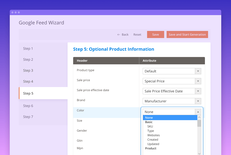 magento 2 product feed