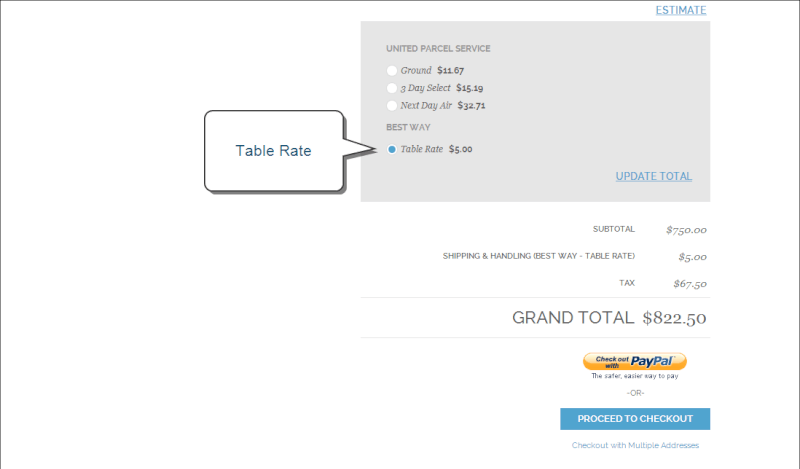 shipping fee 